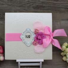 Handmade Embossing Invitation Card Foiling Wedding Card Made in China
